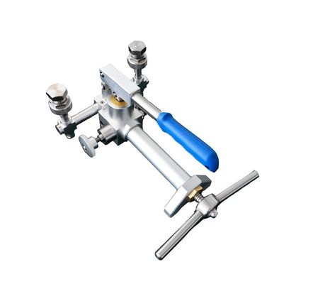 2.7kg HS703 Handheld Pneumatische Druckpumpe -0.95-60 bar Reichweite Leichtgewicht Portable