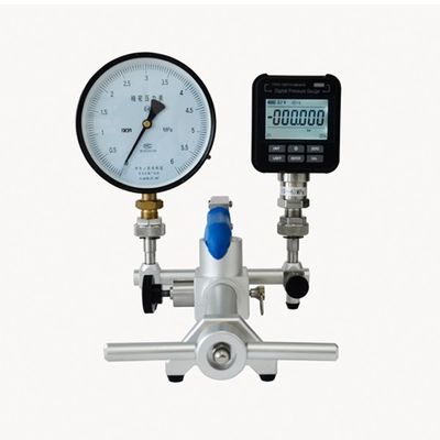 Anpassung der Auflösung 0.1mbar Luftdruckkalibrator mit Handpumpe
