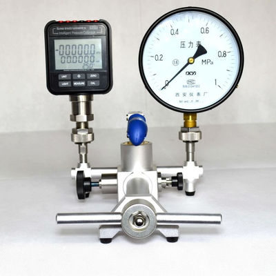 Portable Pneumatische Druckkalibrierpumpe aus Edelstahl