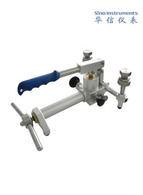 Portable Pneumatische Druckkalibrierpumpe aus Edelstahl