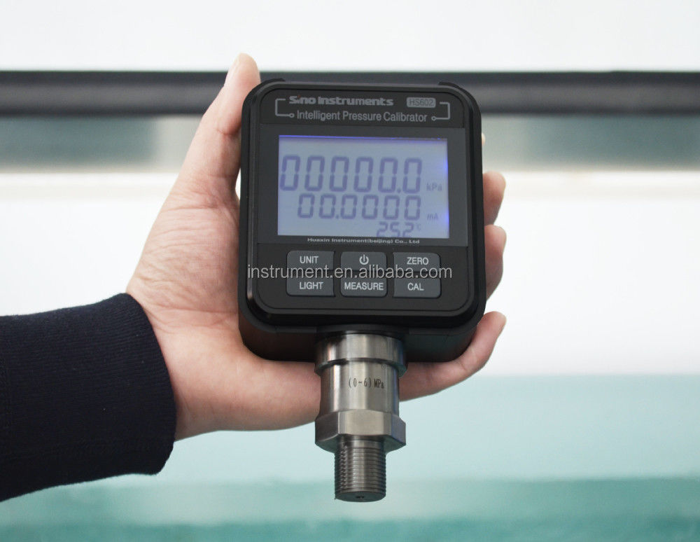 Hochgenauigkeit HS602 Taschen-Portable Digitaldruckmanometer 0,02%R.D 0,05%F.S.